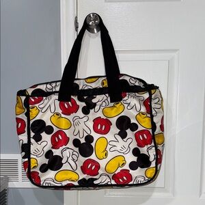 Disney Mickey Mouse Travel Bag - Red, Yellow, Black, White